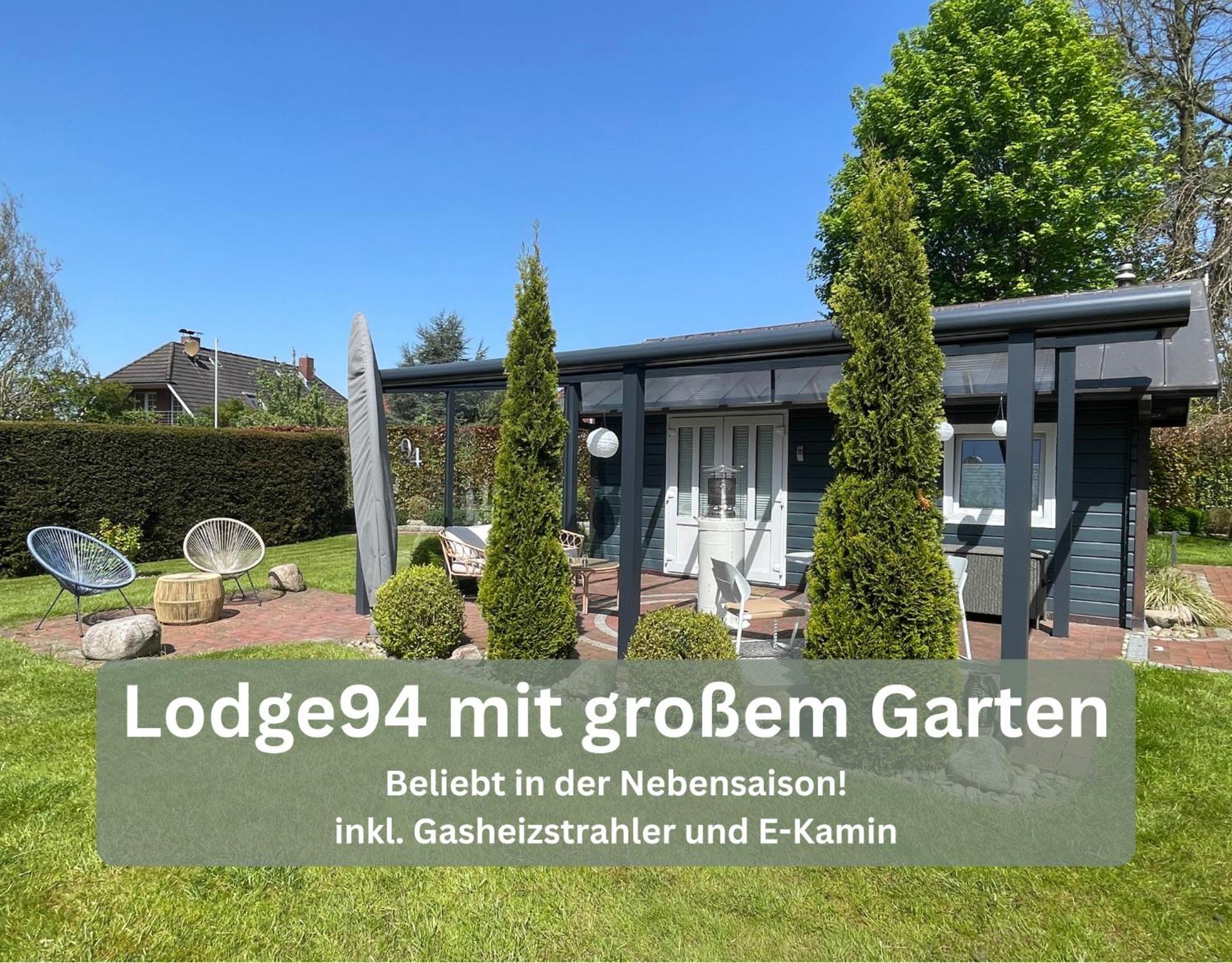 Lodge94 - Tinyhouse Kleiner Luxus Wilhelmshaven Eksteriør bilde